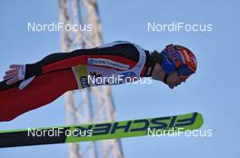 08.03.2009, Lahti, Finland (FIN): Roar Ljoekelsoey (NOR), Fischer  - FIS world cup ski jumping, individual HS 97, Lahti (FIN). www.nordicfocus.com. © Hemmersbach/NordicFocus. Every downloaded picture is fee-liable.