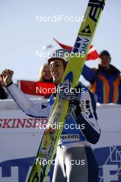 15.03.2009, Vikersund, Norway (NOR): Gregor Schlierenzauer (AUT), Fischer, - FIS world cup ski jumping, individual HS207, Vikersund (NOR). www.nordicfocus.com. © Felgenhauer/NordicFocus. Every downloaded picture is fee-liable.