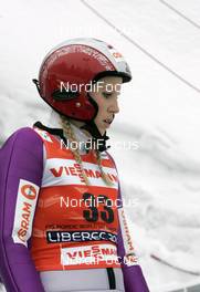 19.02.2009, Liberec, Czech Republic (CZE): Line Jahr (NOR) - FIS nordic world ski championships, ski jumping, training, individual HS100 women, Liberec (CZE). www.nordicfocus.com. © Furtner/NordicFocus. Every downloaded picture is fee-liable.