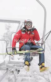 19.02.2009, Liberec, Czech Republic (CZE): Daniela Iraschko (AUT), Fischer - FIS nordic world ski championships, ski jumping, training, individual HS100 women, Liberec (CZE). www.nordicfocus.com. © Furtner/NordicFocus. Every downloaded picture is fee-liable.