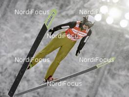 19.02.2009, Liberec, Czech Republic (CZE): Nata de Leeuw (NOR), Fischer - FIS nordic world ski championships, ski jumping, training, individual HS100 women, Liberec (CZE). www.nordicfocus.com. © Furtner/NordicFocus. Every downloaded picture is fee-liable.