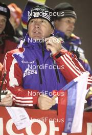 27.11.2009, Kuusamo, Finland (FIN): Wolfgang Steiert (GER) head coach Russia - FIS world cup ski jumping, team HS142, Kuusamo (FIN). www.nordicfocus.com. © NordicFocus. Every downloaded picture is fee-liable.
