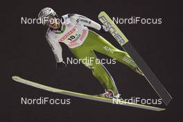 27.11.2009, Kuusamo, Finland (FIN): Pascal Egloff (SUI), Fischer - FIS world cup ski jumping, team HS142, Kuusamo (FIN). www.nordicfocus.com. © NordicFocus. Every downloaded picture is fee-liable.