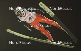 27.11.2009, Kuusamo, Finland (FIN): Simon Ammann (SUI), Fischer, adidas - FIS world cup ski jumping, team HS142, Kuusamo (FIN). www.nordicfocus.com. © NordicFocus. Every downloaded picture is fee-liable.