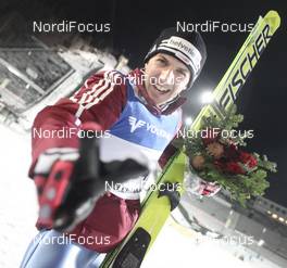 06.12.2009, Lillehammer, Norway (NOR): Simon Ammann (SUI), Fischer, adidas  - FIS world cup ski jumping, individual HS138, Lillehammer (NOR). www.nordicfocus.com. © Domanski/NordicFocus. Every downloaded picture is fee-liable.