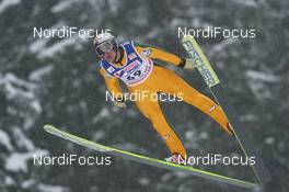 19.12.2009, Engelberg, Switzerland (SUI): Gregor Schlierenzauer (AUT), Fischer - FIS world cup ski jumping, individual HS137, Engelberg (SUI). www.nordicfocus.com. © Manzoni/NordicFocus. Every downloaded picture is fee-liable.