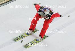 29.12.2009, Oberstdorf, Germany (GER): Gregor Schlierenzauer (AUT), Fischer  - FIS world cup ski jumping, four hills tournament, individual HS137, Oberstdorf (GER). www.nordicfocus.com. © Domanski/NordicFocus. Every downloaded picture is fee-liable.