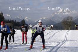 01.02.2009, Oberammergau, Germany (GER): having fun on the track - Worldloppet Koenig Ludwig Lauf, Oberammergau (GER). www.nordicfocus.com. © Felgenhauer/NordicFocus. Every downloaded picture is fee-liable.