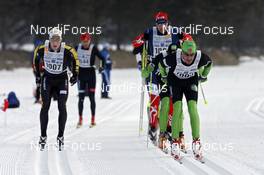 01.02.2009, Oberammergau, Germany (GER): Anders Aukland (NOR), Team Xtra, Atomic, One Way, leading the race - Worldloppet Koenig Ludwig Lauf, Oberammergau (GER). www.nordicfocus.com. © Felgenhauer/NordicFocus. Every downloaded picture is fee-liable.