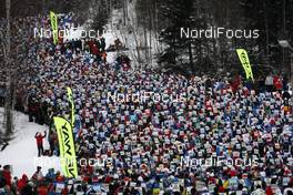 01.03.2009, Mora, Sweden (SWE): the first uphill - Worldloppet Vasaloppet, Mora (SWE). www.nordicfocus.com. © Felgenhauer/NordicFocus. Every downloaded picture is fee-liable.