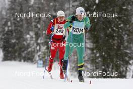 01.03.2009, Mora, Sweden (SWE): two guys at km 36 - Worldloppet Vasaloppet, Mora (SWE). www.nordicfocus.com. © Felgenhauer/NordicFocus. Every downloaded picture is fee-liable.