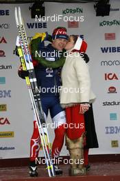 01.03.2009, Mora, Sweden (SWE):  Daniel Tynell (SWE), Salomon, One Way, Star,victory ceremony - Worldloppet Vasaloppet, Mora (SWE). www.nordicfocus.com. © Felgenhauer/NordicFocus. Every downloaded picture is fee-liable.