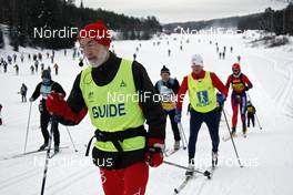 01.03.2009, Mora, Sweden (SWE): true heroes at the end of the startfield - Worldloppet Vasaloppet, Mora (SWE). www.nordicfocus.com. © Felgenhauer/NordicFocus. Every downloaded picture is fee-liable.