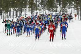 01.03.2009, Mora, Sweden (SWE): the top group on the way  - Worldloppet Vasaloppet, Mora (SWE). www.nordicfocus.com. © Felgenhauer/NordicFocus. Every downloaded picture is fee-liable.