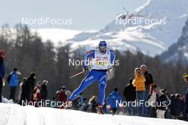 08.03.2009, Scuol, Switzerland (SUI): Sergey Shiriaev (RUS), Fischer, Alpina, Swix, adidas, Rudy Project  - Worldloppet FMC, Engadin, Scuol (SUI). www.nordicfocus.com. © Felgenhauer/NordicFocus. Every downloaded picture is fee-liable.