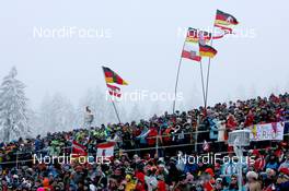 10.01.2010, Oberhof, Germany (GER): Biathlon Feature. Fans - IBU world cup biathlon, mass women, Oberhof (GER). www.nordicfocus.com. © Manzoni/NordicFocus. Every downloaded picture is fee-liable.
