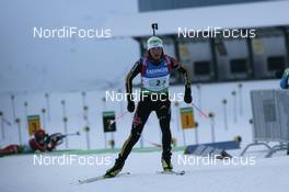 06.01.2010, Oberhof, Germany (GER): Simone Hauswald (GER) - IBU world cup biathlon, relay women, Oberhof (GER). www.nordicfocus.com. © Trienitz/NordicFocus. Every downloaded picture is fee-liable.