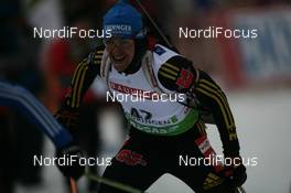 09.01.2010, Oberhof, Germany (GER): Michael Greis (GER), Madshus, Rottefella, Exel, adidas  - IBU world cup biathlon, sprint men, Oberhof (GER). www.nordicfocus.com. © Trienitz/NordicFocus. Every downloaded picture is fee-liable.