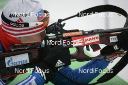 09.01.2010, Oberhof, Germany (GER): Evgeny Ustyugov (RUS), Madshus, Rottefella, Swix, adidas  - IBU world cup biathlon, sprint men, Oberhof (GER). www.nordicfocus.com. © Trienitz/NordicFocus. Every downloaded picture is fee-liable.