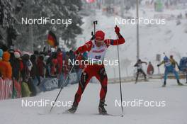 09.01.2010, Oberhof, Germany (GER): Lars Berger (NOR), Madshus, Rottefella, Odlo - IBU world cup biathlon, sprint men, Oberhof (GER). www.nordicfocus.com. © Manzoni/NordicFocus. Every downloaded picture is fee-liable.
