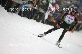 09.01.2010, Oberhof, Germany (GER): Arnd Peiffer (GER), Fischer, Salomon, Swix, adidas - IBU world cup biathlon, sprint men, Oberhof (GER). www.nordicfocus.com. © Manzoni/NordicFocus. Every downloaded picture is fee-liable.