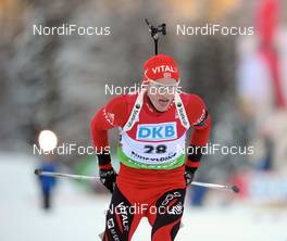 16.01.2010, Ruhpolding, Germany (GER): Tarjei Boe (NOR), Odlo, Swix  - IBU world cup biathlon, mass men, Ruhpolding (GER). www.nordicfocus.com. © Felgenhauer/NordicFocus. Every downloaded picture is fee-liable.