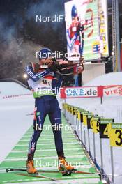 17.01.2010, Ruhpolding, Germany (GER): Tim Burke (USA), Rossignol, Swix  - IBU world cup biathlon, relay men, Ruhpolding (GER). www.nordicfocus.com. © Felgenhauer/NordicFocus. Every downloaded picture is fee-liable.