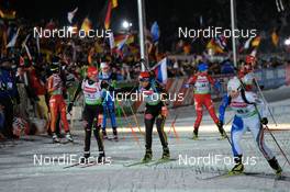15.01.2010, Ruhpolding, Germany (GER): germans exchanging - IBU world cup biathlon, relay women, Ruhpolding (GER). www.nordicfocus.com. © Felgenhauer/NordicFocus. Every downloaded picture is fee-liable.
