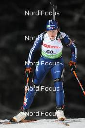 13.01.2010, Ruhpolding, Germany (GER): Sara Studebaker (USA), Rossignol, adidas, Exel  - IBU world cup biathlon, sprint women, Ruhpolding (GER). www.nordicfocus.com. © Felgenhauer/NordicFocus. Every downloaded picture is fee-liable.