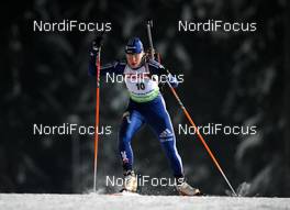 13.01.2010, Ruhpolding, Germany (GER): Haley Johnson (USA), Rossignol, Exel, adidas  - IBU world cup biathlon, sprint women, Ruhpolding (GER). www.nordicfocus.com. © Felgenhauer/NordicFocus. Every downloaded picture is fee-liable.