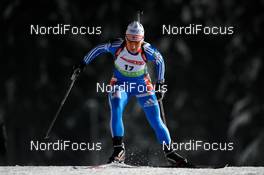 13.01.2010, Ruhpolding, Germany (GER): Olga Medvedtseva (RUS), Madshus, Rottefella, adidas  - IBU world cup biathlon, sprint women, Ruhpolding (GER). www.nordicfocus.com. © Felgenhauer/NordicFocus. Every downloaded picture is fee-liable.