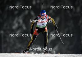 13.01.2010, Ruhpolding, Germany (GER): Martina Beck (GER), Rossignol, Rottefella, Exel, adidas, Toko  - IBU world cup biathlon, sprint women, Ruhpolding (GER). www.nordicfocus.com. © Felgenhauer/NordicFocus. Every downloaded picture is fee-liable.