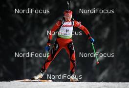 13.01.2010, Ruhpolding, Germany (GER): Solveig Rogstad (NOR), Rossignol, Rottefella, Odlo  - IBU world cup biathlon, sprint women, Ruhpolding (GER). www.nordicfocus.com. © Felgenhauer/NordicFocus. Every downloaded picture is fee-liable.