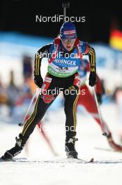 20.01.2010, Antholz, Italy (ITA): Martina Beck (GER), Rossignol, Rottefella, Madshus, Swix, adidas, Toko - IBU world cup biathlon, individual women, Antholz (ITA). www.nordicfocus.com. © Manzoni/NordicFocus. Every downloaded picture is fee-liable.