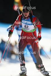 Rosanna Crawford (CAN), Salomon, Leki- IBU world cup biathlon, individual women, Antholz (ITA). www.nordicfocus.com. © Manzoni/NordicFocus. Every downloaded picture is fee-liable.