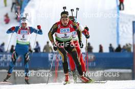 24.01.2010, Antholz, Italy (ITA): Christoph Stephan (GER), Fischer, Rottefella, Alpina, Swix, adidas, Toko - IBU world cup biathlon, pursuit men, Antholz (ITA). www.nordicfocus.com. © Manzoni/NordicFocus. Every downloaded picture is fee-liable.