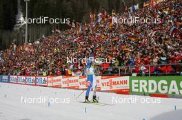 24.01.2010, Antholz, Italy (ITA): Katja Haller (ITA), Fischer, Rottefella, Leki - IBU world cup biathlon, pursuit women, Antholz (ITA). www.nordicfocus.com. © Manzoni/NordicFocus. Every downloaded picture is fee-liable.