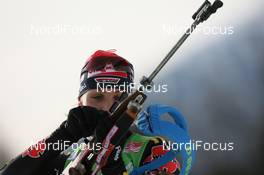 24.01.2010, Antholz, Italy (ITA): Magdalena Neuner (GER), Fischer, Rottefella, Exel, adidas - IBU world cup biathlon, pursuit women, Antholz (ITA). www.nordicfocus.com. © Manzoni/NordicFocus. Every downloaded picture is fee-liable.