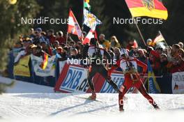 23.01.2010, Antholz, Italy (ITA): Christoph Stephan (GER), Fischer, Rottefella, Alpina, Swix, adidas, Toko - IBU world cup biathlon, sprint men, Antholz (ITA). www.nordicfocus.com. © Manzoni/NordicFocus. Every downloaded picture is fee-liable.