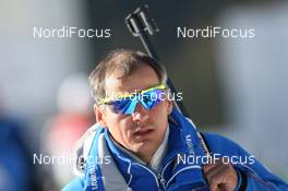 23.01.2010, Antholz, Italy (ITA): Willi Pallhuber (ITA), Headcoach Team Italy - IBU world cup biathlon, sprint men, Antholz (ITA). www.nordicfocus.com. © Manzoni/NordicFocus. Every downloaded picture is fee-liable.