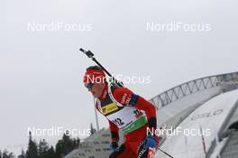 18.03.2010, Holmenkollen, Norway (NOR): Tarjei Boe (NOR), Madshus, Rottefella - IBU world cup biathlon, sprint men, Holmenkollen (NOR). www.nordicfocus.com. © Manzoni/NordicFocus. Every downloaded picture is fee-liable.