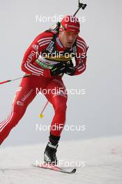 18.03.2010, Holmenkollen, Norway (NOR): Thomas Frei (SUI), Atomic, Leki, adidas - IBU world cup biathlon, sprint men, Holmenkollen (NOR). www.nordicfocus.com. © Manzoni/NordicFocus. Every downloaded picture is fee-liable.