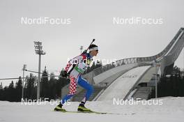 18.03.2010, Holmenkollen, Norway (NOR): Jakov Fak (CRO), Fischer, Rottefella, Alpina, Exel - IBU world cup biathlon, sprint men, Holmenkollen (NOR). www.nordicfocus.com. © Manzoni/NordicFocus. Every downloaded picture is fee-liable.