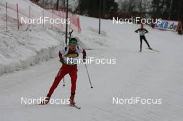 18.03.2010, Holmenkollen, Norway (NOR): Tobias Eberhard (AUT), Atomic, Rottefella, Alpina, Swix - IBU world cup biathlon, sprint men, Holmenkollen (NOR). www.nordicfocus.com. © Manzoni/NordicFocus. Every downloaded picture is fee-liable.