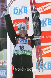 27.03.2010, Khanty-Mansiysk, Russia (RUS): Sandrine Bailly (FRA), Madshus, Rottefella, Swix, Odlo - IBU world cup biathlon, mass women, Khanty-Mansiysk (RUS). www.nordicfocus.com. © Manzoni/NordicFocus. Every downloaded picture is fee-liable.