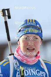 25.03.2010, Khanty-Mansiysk, Russia (RUS): Helena Jonsson (SWE), Fischer, Rottefella, Leki, adidas - IBU world cup biathlon, sprint women, Khanty-Mansiysk (RUS). www.nordicfocus.com. © Manzoni/NordicFocus. Every downloaded picture is fee-liable.