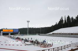 23.03.2010, Khanty-Mansiysk, Russia (RUS): the shooting range - IBU world cup biathlon, training, Khanty-Mansiysk (RUS). www.nordicfocus.com. © Manzoni/NordicFocus. Every downloaded picture is fee-liable.