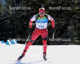 18.02.2010, Whistler, Canada (CAN): Matthias Simmen (SUI), Rossignol, Rottefella, Exel, adidas  - Olympic Winter Games Vancouver 2010, biathlon, individual men, Whistler (CAN). www.nordicfocus.com. © NordicFocus. Every downloaded picture is fee-liable.