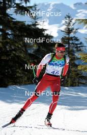 18.02.2010, Whistler, Canada (CAN): Simon Hallenbarter (SUI), Madshus, Rottefella, KV+, adidas  - Olympic Winter Games Vancouver 2010, biathlon, individual men, Whistler (CAN). www.nordicfocus.com. © NordicFocus. Every downloaded picture is fee-liable.