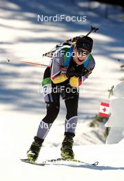 21.02.2010, Whistler, Canada (CAN): Magdalena Neuner (GER), Fischer, Rottefella, Exel, adidas  - Olympic Winter Games Vancouver 2010, biathlon, mass women, Whistler (CAN). www.nordicfocus.com. © NordicFocus. Every downloaded picture is fee-liable.